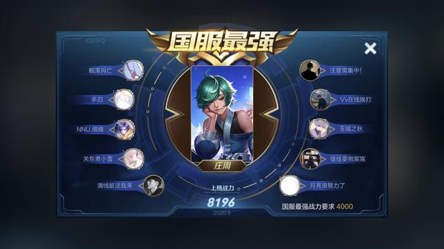 国服战力值最低的英雄混子瑶仅排第四这位法师战力值不到七千