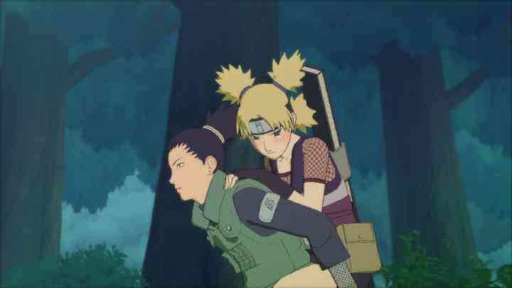 鹿丸和手鞠最后也是走到了一起,而他们的儿子还其他孩子一样,一模一样