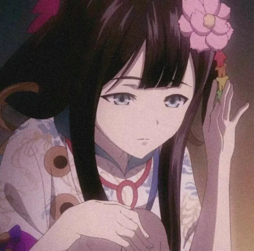 甜丧低糖动漫女生头像在我追不上的距离担心你一个人孤寂