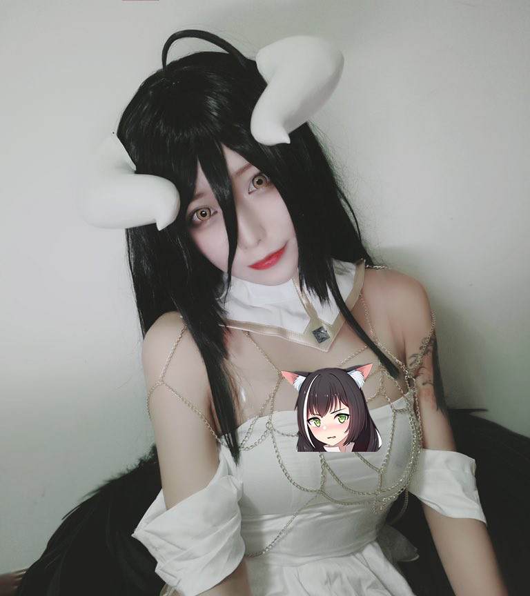 《overlord》雅儿贝德cos,小姐姐真是个不称职的梦魔呢