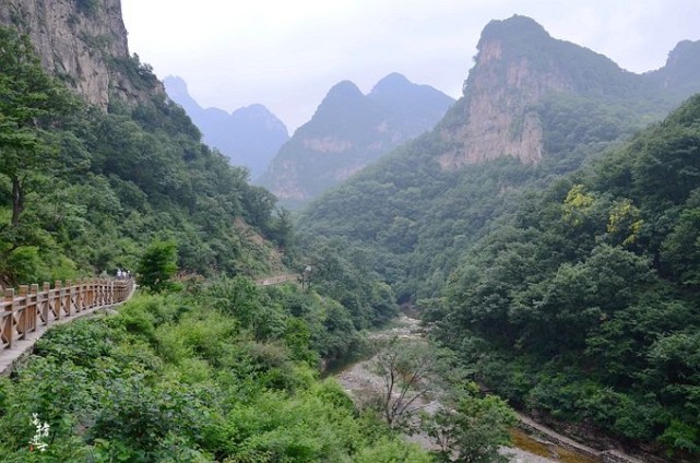 山西晉城有一處山水畫廊名字聽起來很嚇人但卻風光無限