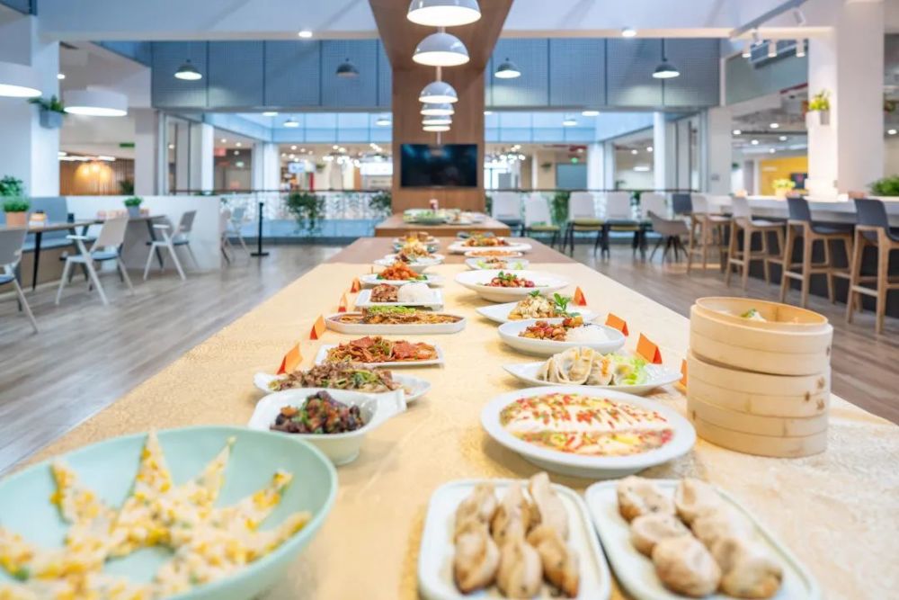 复旦大学的新食堂自带美颜