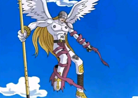 数码宝贝他是天使兽的孪生兄弟战力不输完全体其宿敌是冰恶魔兽