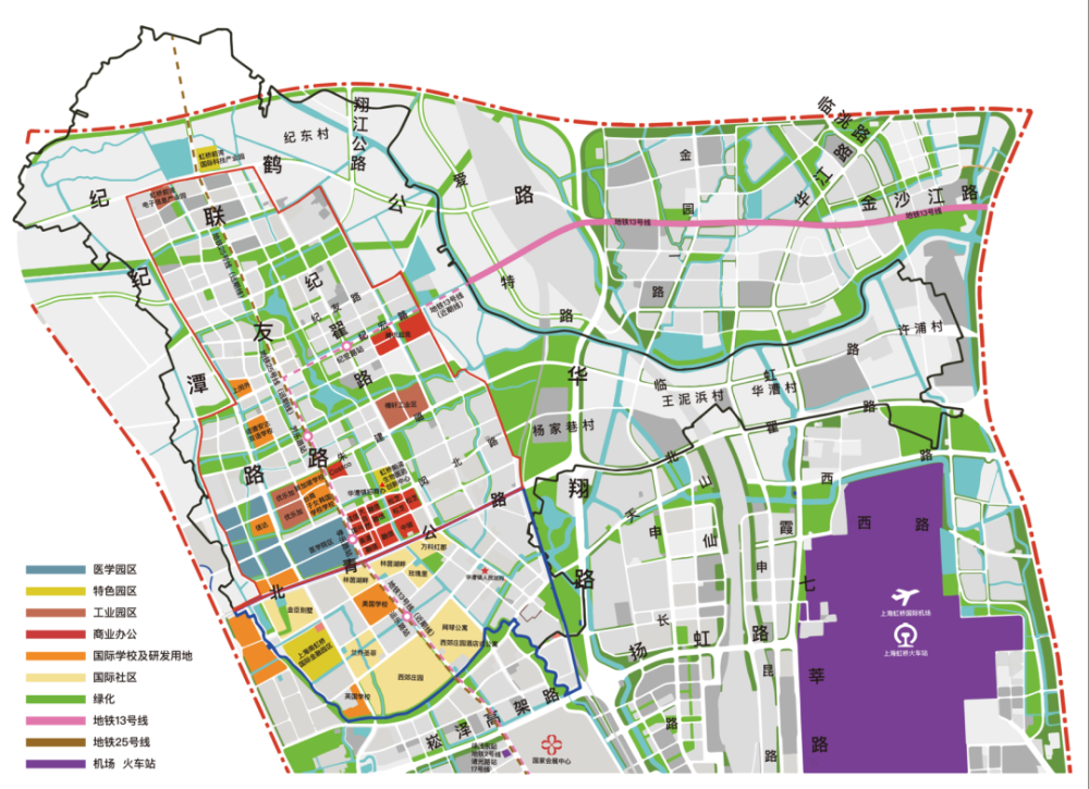 作为上海2035总体规划中虹桥城市副中心重要组成部分,以打造国际一流