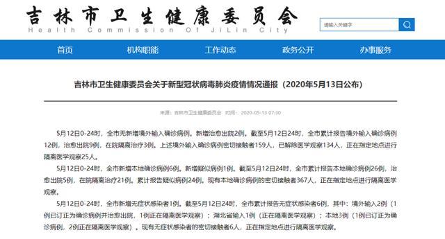 最新 吉林市公布新增确诊和无症状感染者行程轨迹 腾讯新闻