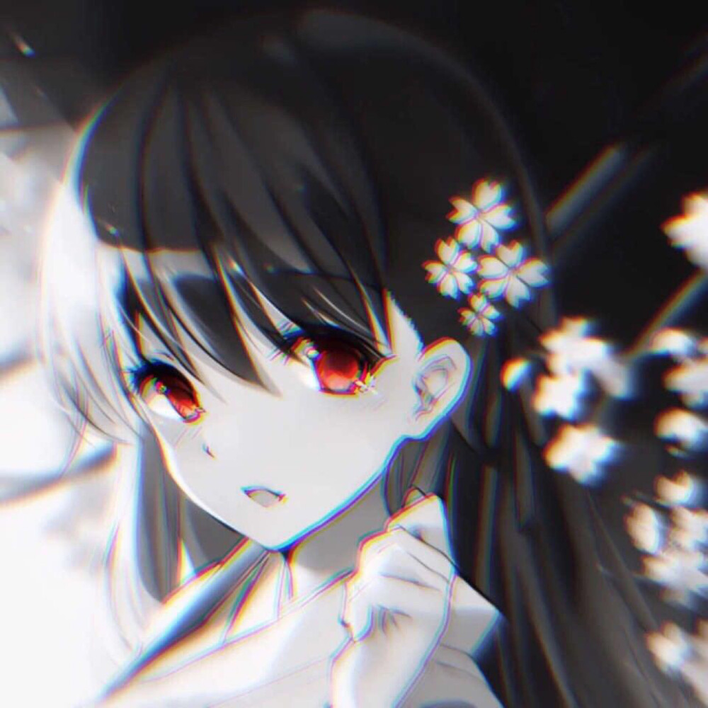 甜丧低糖动漫女生头像自以为忘的一干二净见面时却还是满心欢喜