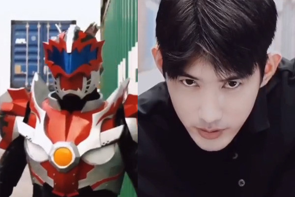 铠甲勇士十年了吴建飞再次变身成炎龙侠初代铠甲有望集结