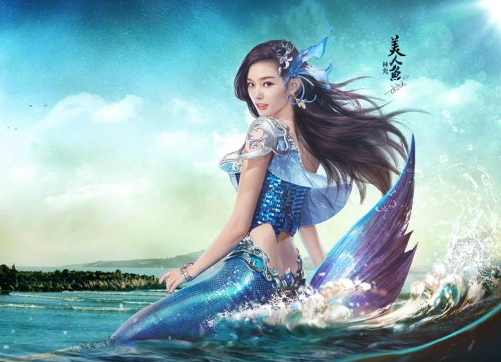 赵丽颖的人鱼尾,林允的人鱼尾,钟丽缇的人鱼尾,看到热巴:沸腾了!