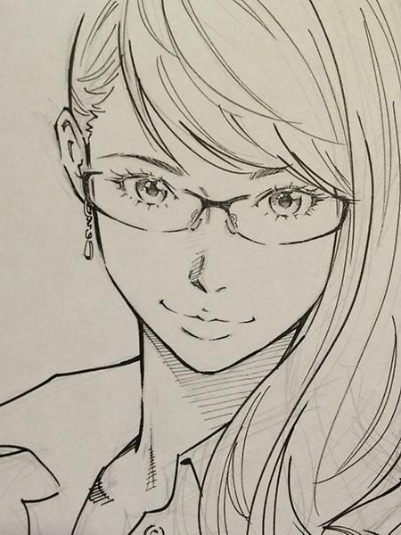 日本画家 洼之内英策一组人物手绘