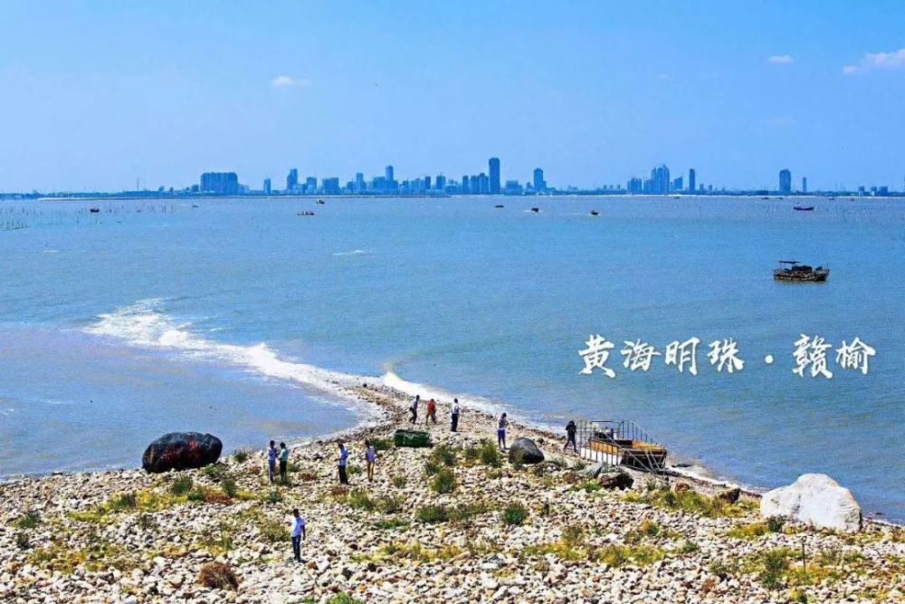 连云港赣榆琴岛天籁片区建设最新进展秦东门雕塑亮了