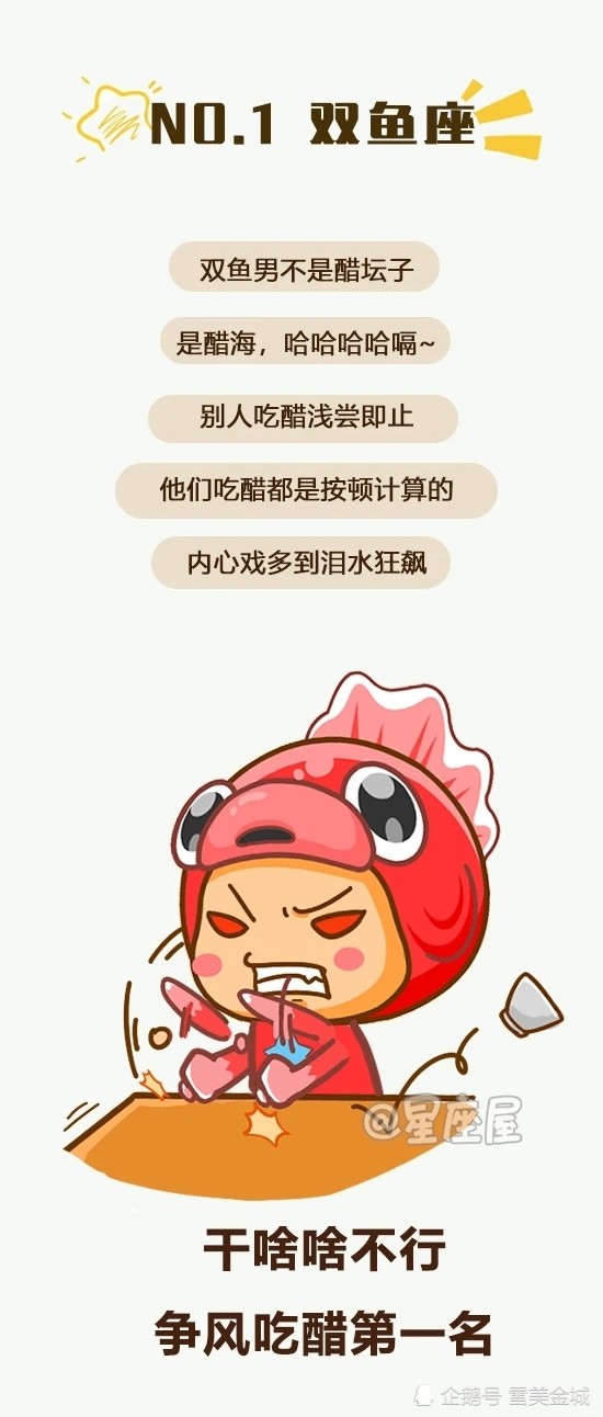 12星座男吃醋排行榜,第一名毫无意外!