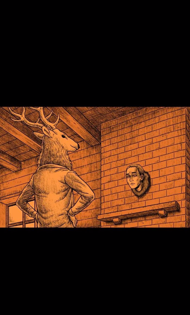 恐怖漫画之鹿人