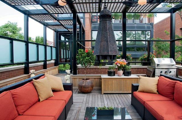 16个楼顶"露台花园"设计,改造后的露台,远比别墅庭院更漂亮!