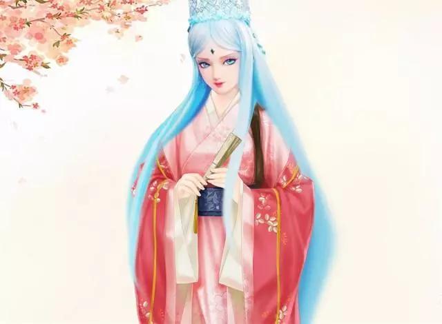 古风造型在《精灵梦叶罗丽》中有很多美丽可爱的叶罗丽仙子,冰公主就