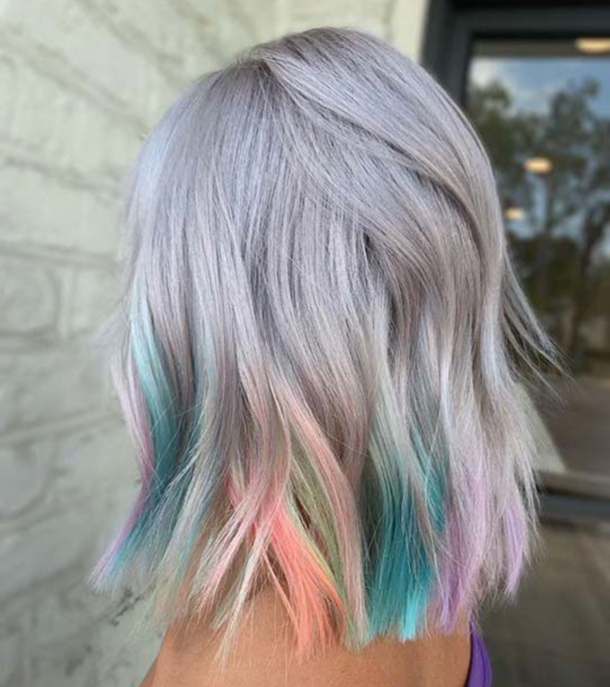 10款最好的灰色头发颜色的创意喜欢的美女快收藏哦