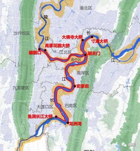 重庆主城扩容为21区渝中区的地位不可撼动