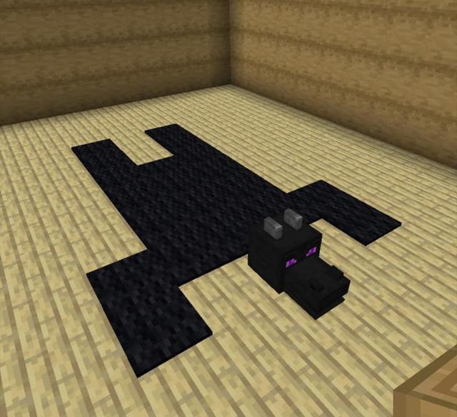 然而并不是,这只是一个龙首.所谓的龙身,不过就是黑色的染料而已.