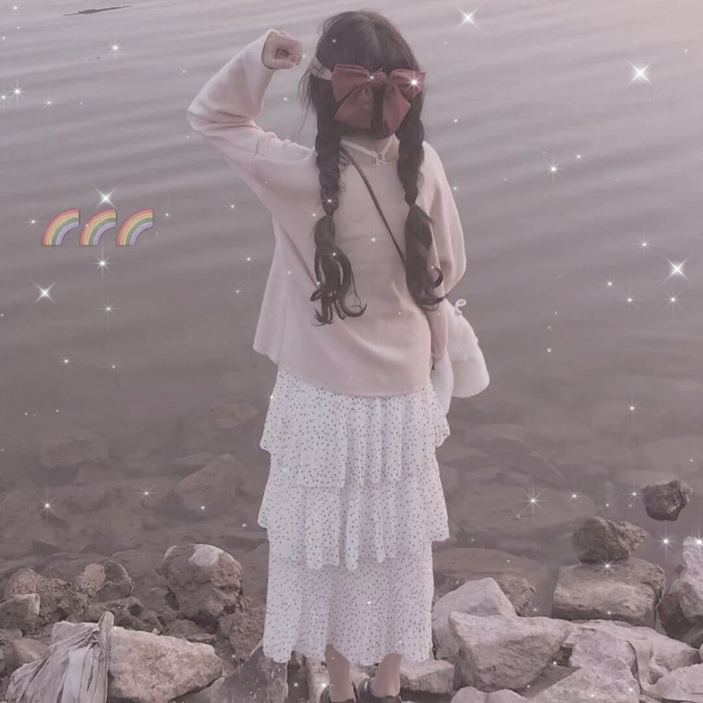 仙气少女心女生头像忘不掉的人像是星星到了晚上才显得特别