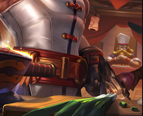 你不知道的程咬金功夫厨神彩蛋老夫子跟他互秀厨艺阿离预定新皮肤