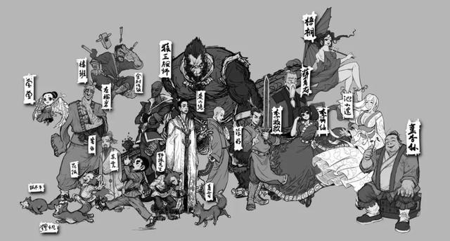 《临渊行》的人物角色都带着矛盾感与多重性,这背后是人与妖魔之间的