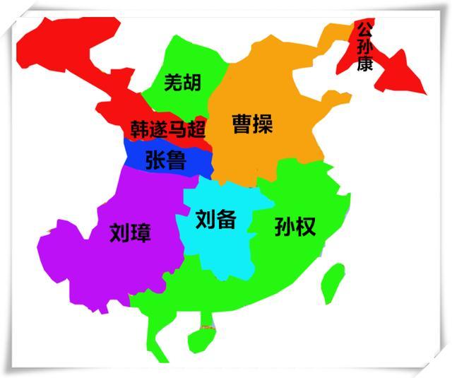 几张图讲讲三国时期的渭南之战曹操为什么能赢