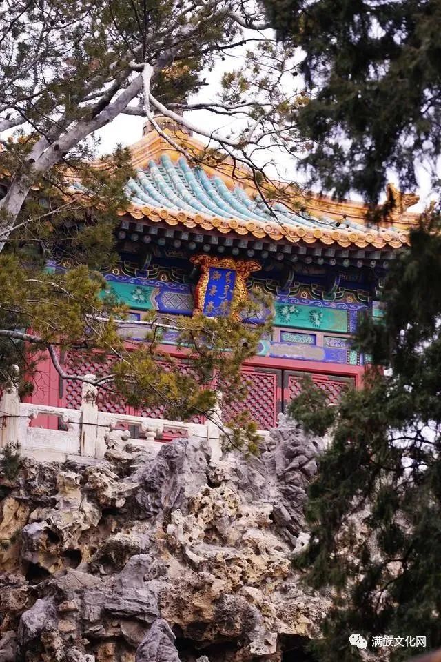 北京故宫里的御花园