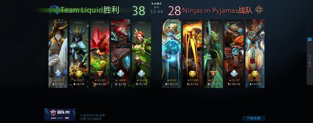 DOTA PIT联赛：NIP让一追二战胜Liquid