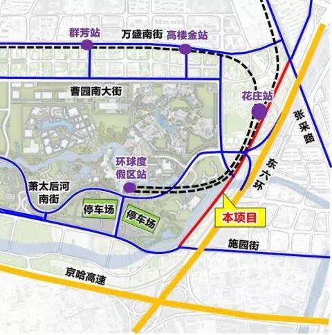 东六环到环球主题公园可走这条路 11月就通车 腾讯新闻