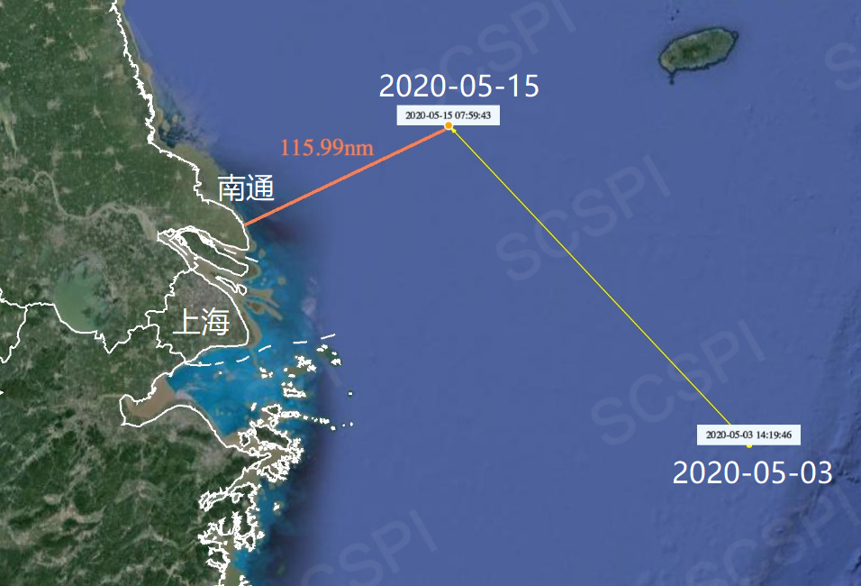 美军单艘驱逐舰再次窜入黄海活动 距离江苏省南通仅116海里
