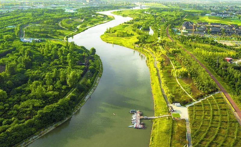 你看沣河的脸悄悄在改变