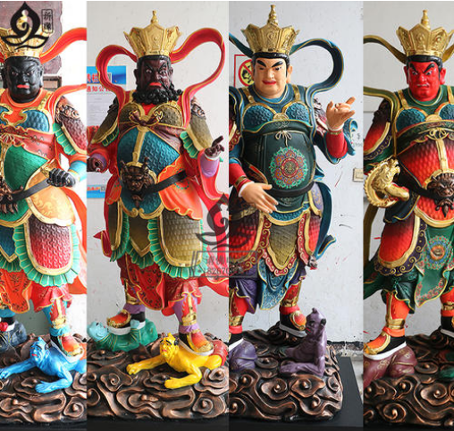 四大天王,又称护世四天王,原指佛教的护法天神,俗称"四大金刚",后被