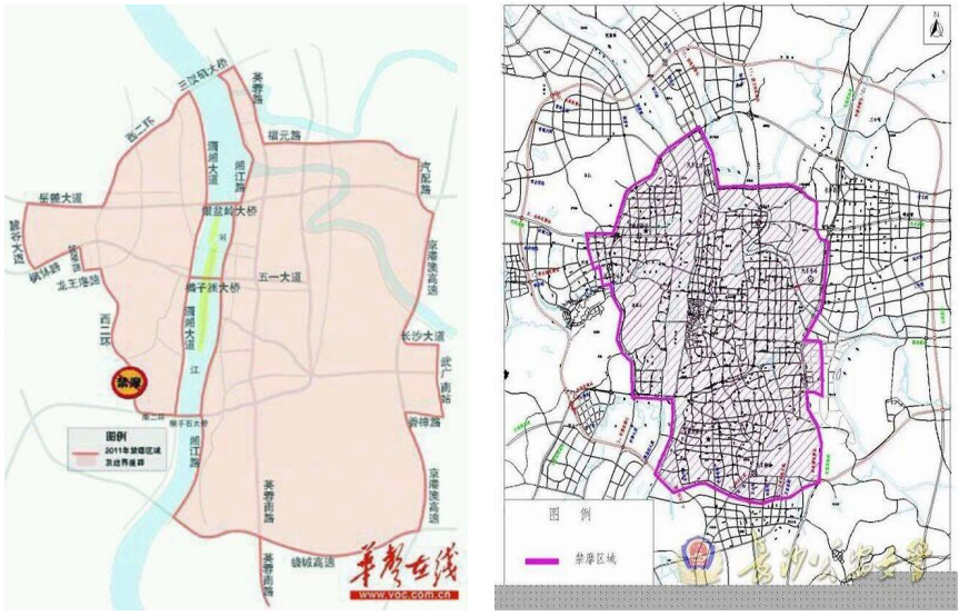 注意:长沙又开始禁摩了!