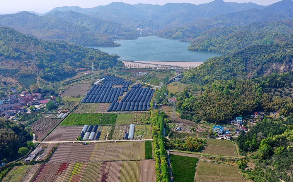 五湖连珠美丽的风景线镇海不只有化工区还有绿水青山