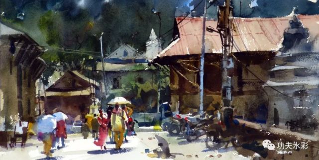 冯信群与他的水彩画艺术 冯信群 水彩画 绘画 水彩艺术