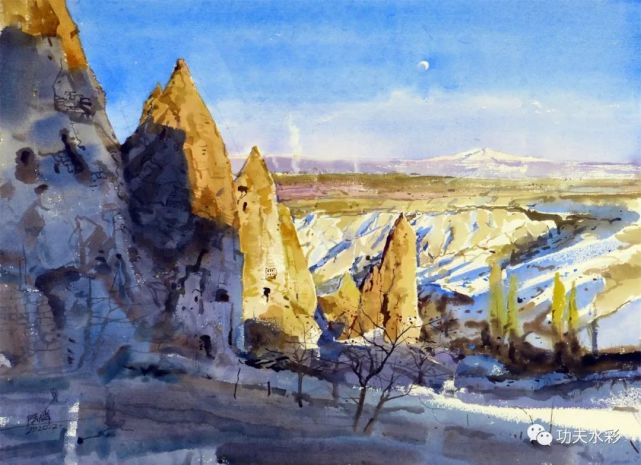 冯信群与他的水彩画艺术 冯信群 水彩画 绘画 水彩艺术
