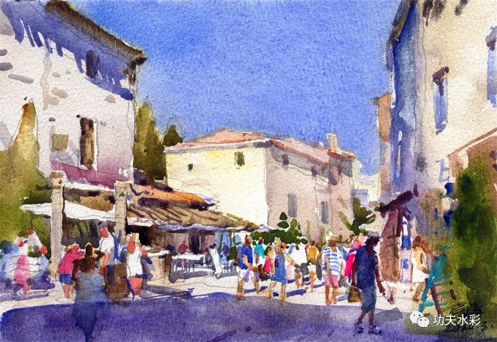 冯信群与他的水彩画艺术 腾讯新闻