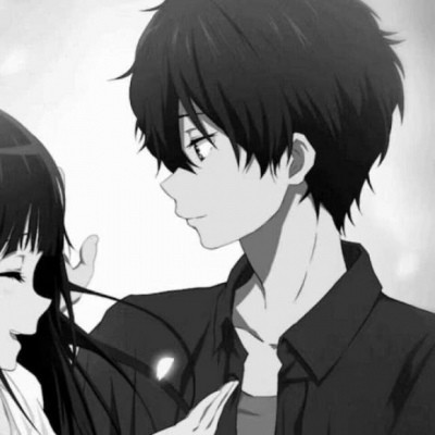 动漫超火情侣头像我找你时就是爆炸想你没找你时就是憋着想你