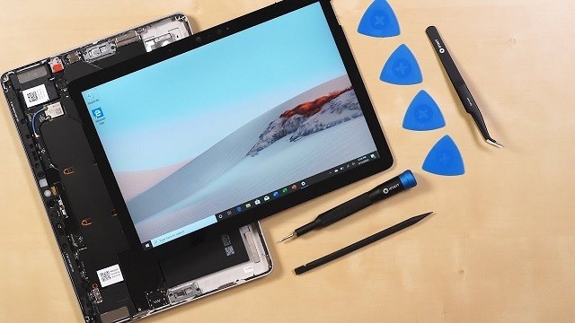 ifixit拆解微軟surfacego2可維修性得3分