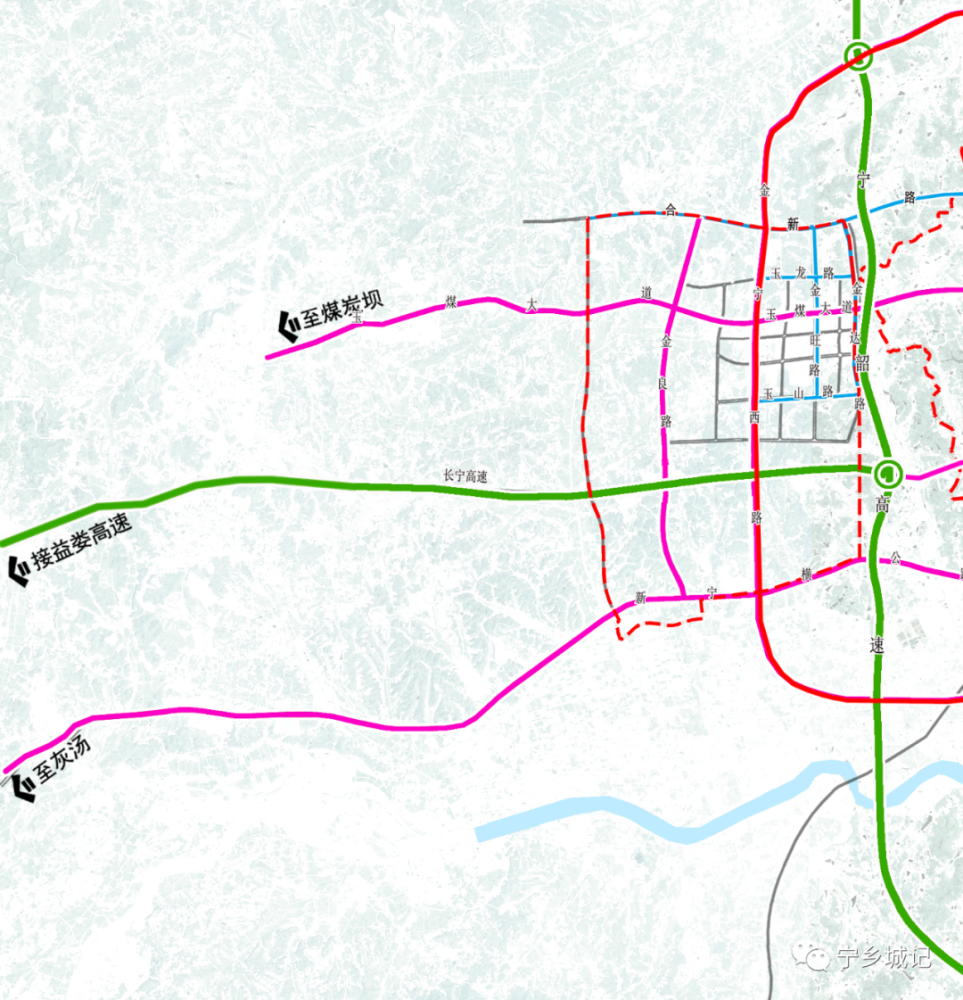 宁乡中心城区路网规划即将公示!九条通道达长沙