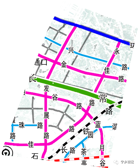 重磅宁乡中心城区路网规划即将公示九条通道达长沙