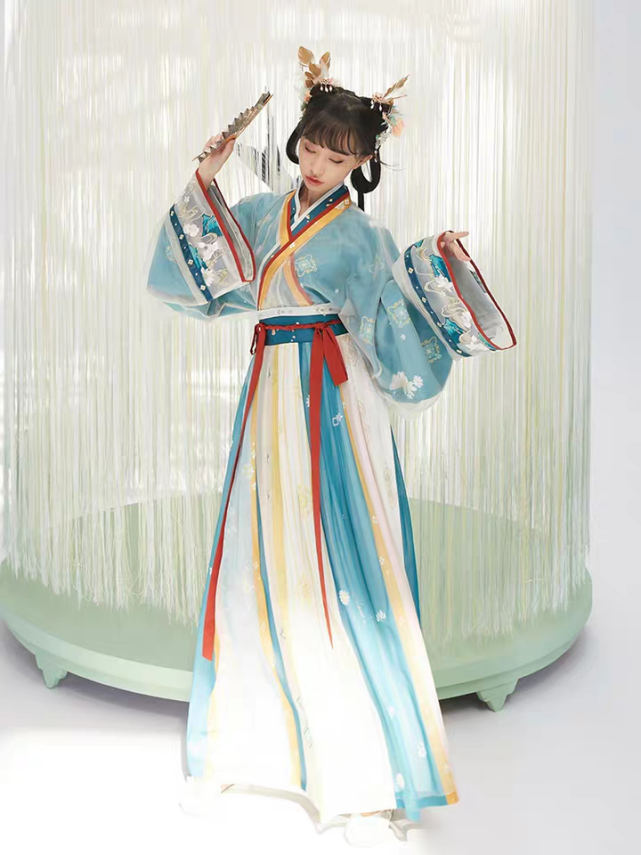 晋制汉服并不算正统晋制而是魏晋风古装晋制风格是多变的