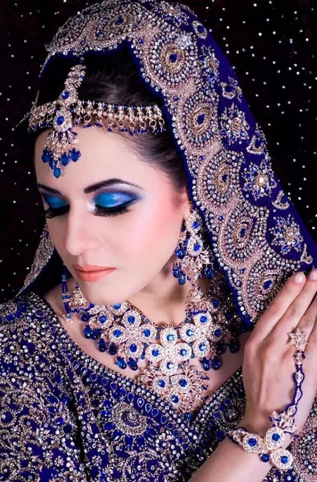 异域风情,华丽典雅的印度新娘,美若天仙!