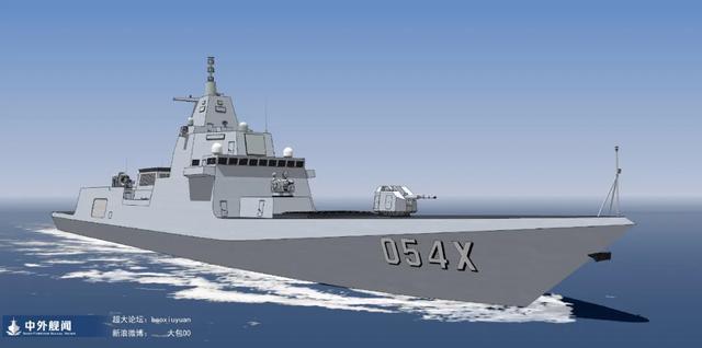 摸着美国的石头过河中国下一代护卫舰054b是时候亮相了