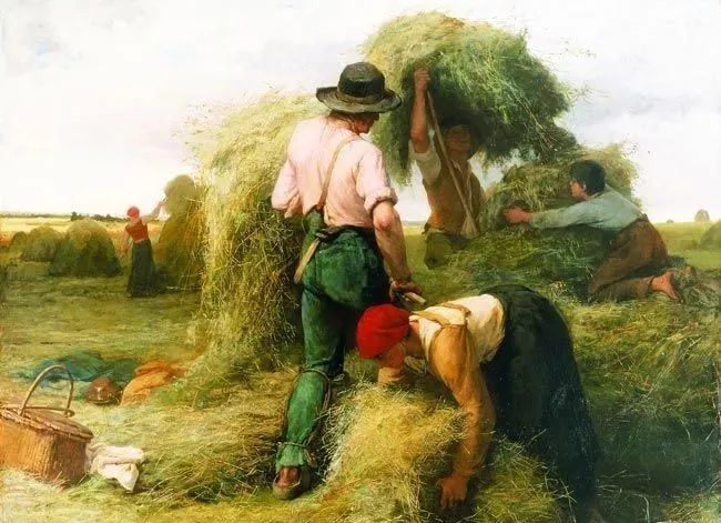 说名画:一幅幅田园诗般的图画,以怀念一种行将消失的生活方式