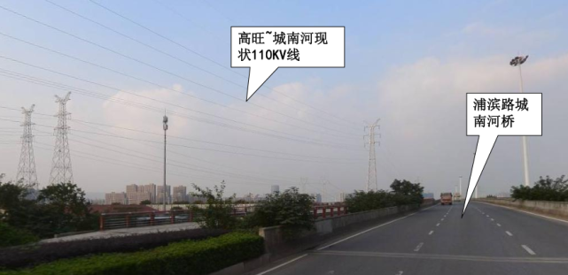 坐标浦滨路即将入廊