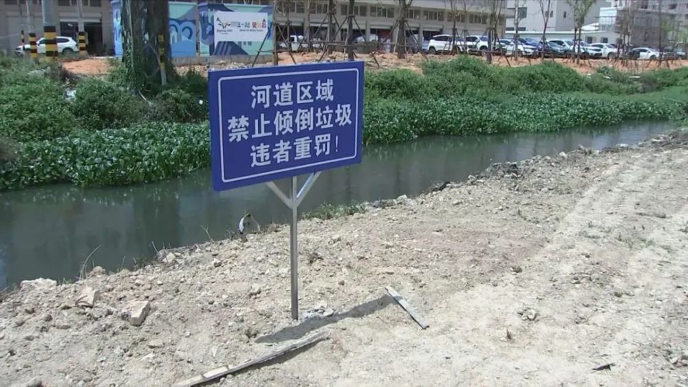 晋江一男子随意往河道倾倒垃圾,结果