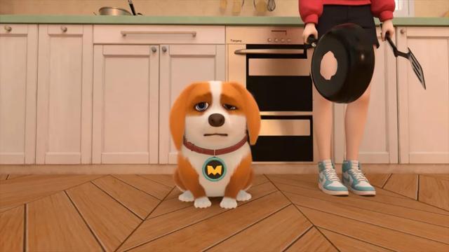 打完牌的妈妈回来了yummy遭殃了即便她将烧焦的鸡腿扔进了垃圾桶但