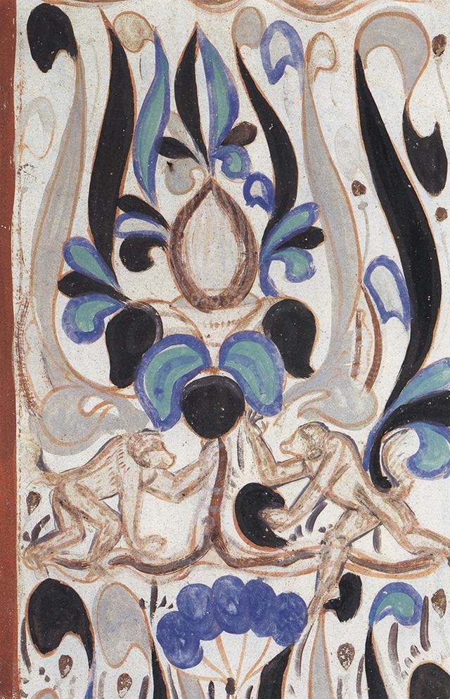 敦煌壁画中的猴子 壁画图案