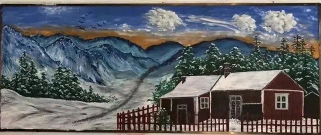 保洁阿姨手绘3d黑板报,红遍网络,同学:这让学画画的我怎么活?