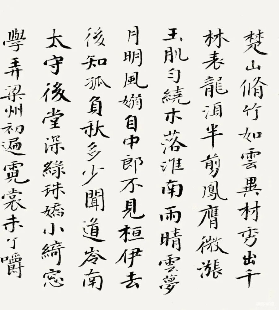 射墨大师邵岩小楷曝光,网友:难怪这么狂啊!